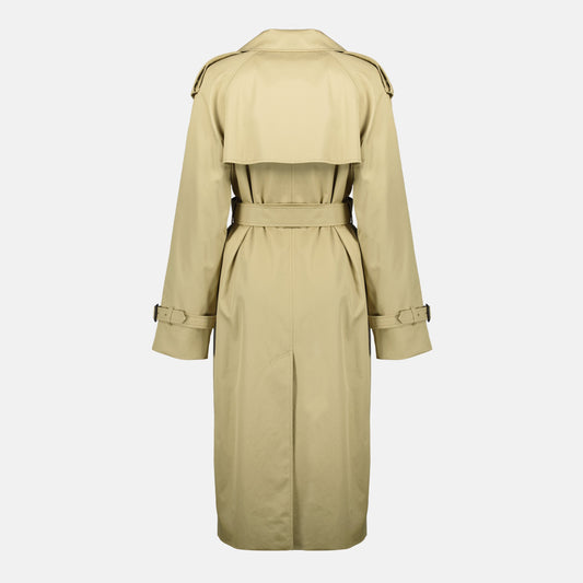 Castleford Beige Long Trench Coat