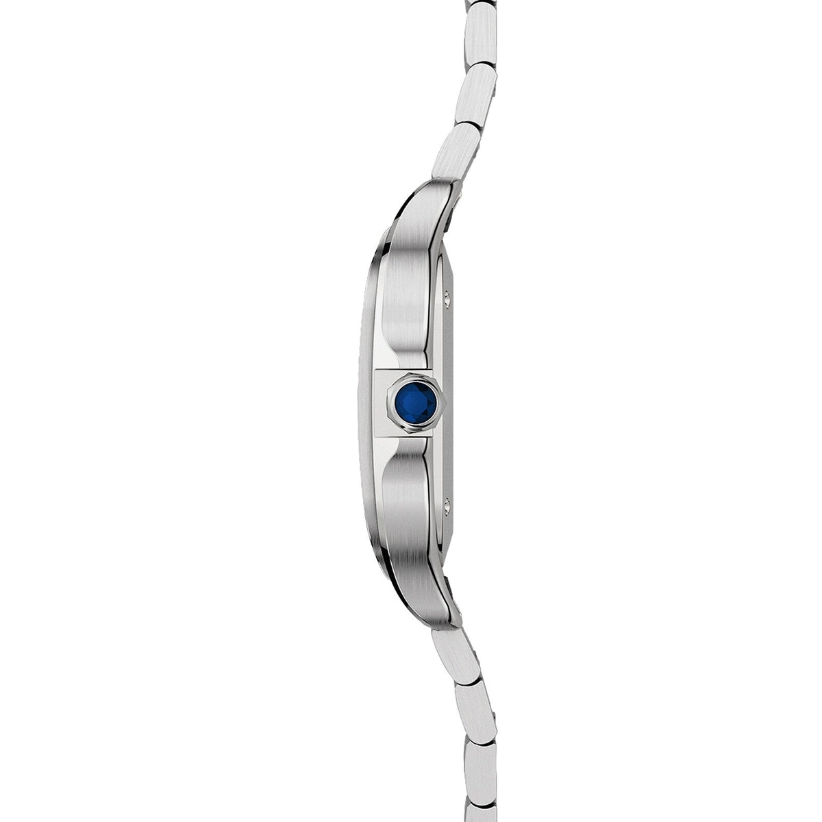Santos de Cartier Medium Model | 35mm, Steel, Silver Dial