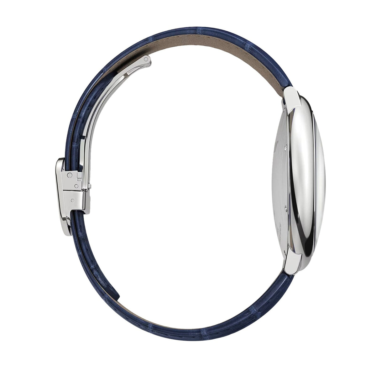 Ballon Bleu de Cartier | 42mm, Steel, Alligator Leather, Blue Dial